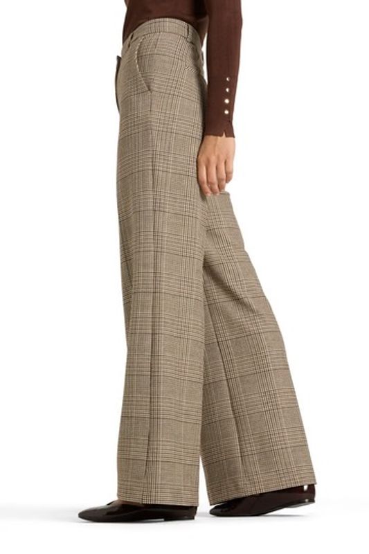 Alexis Wool Pants Glencheck Cambio