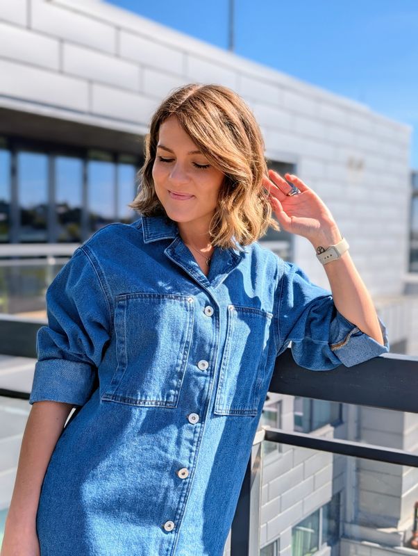 Mianna Denim Dress Ichi