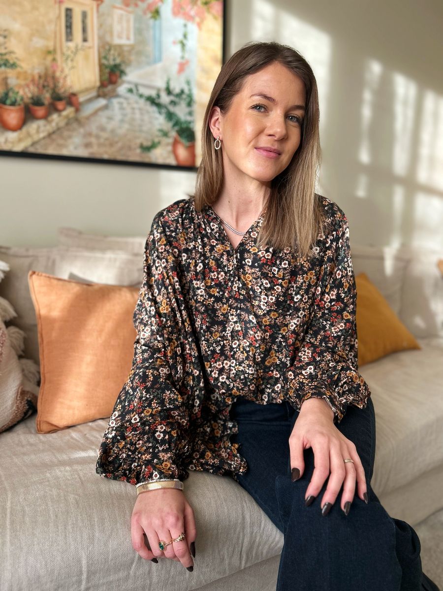 Floral Oversized Blouse