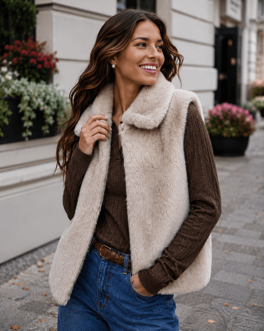 Hovedbilde Vest Fake Fur Reunion