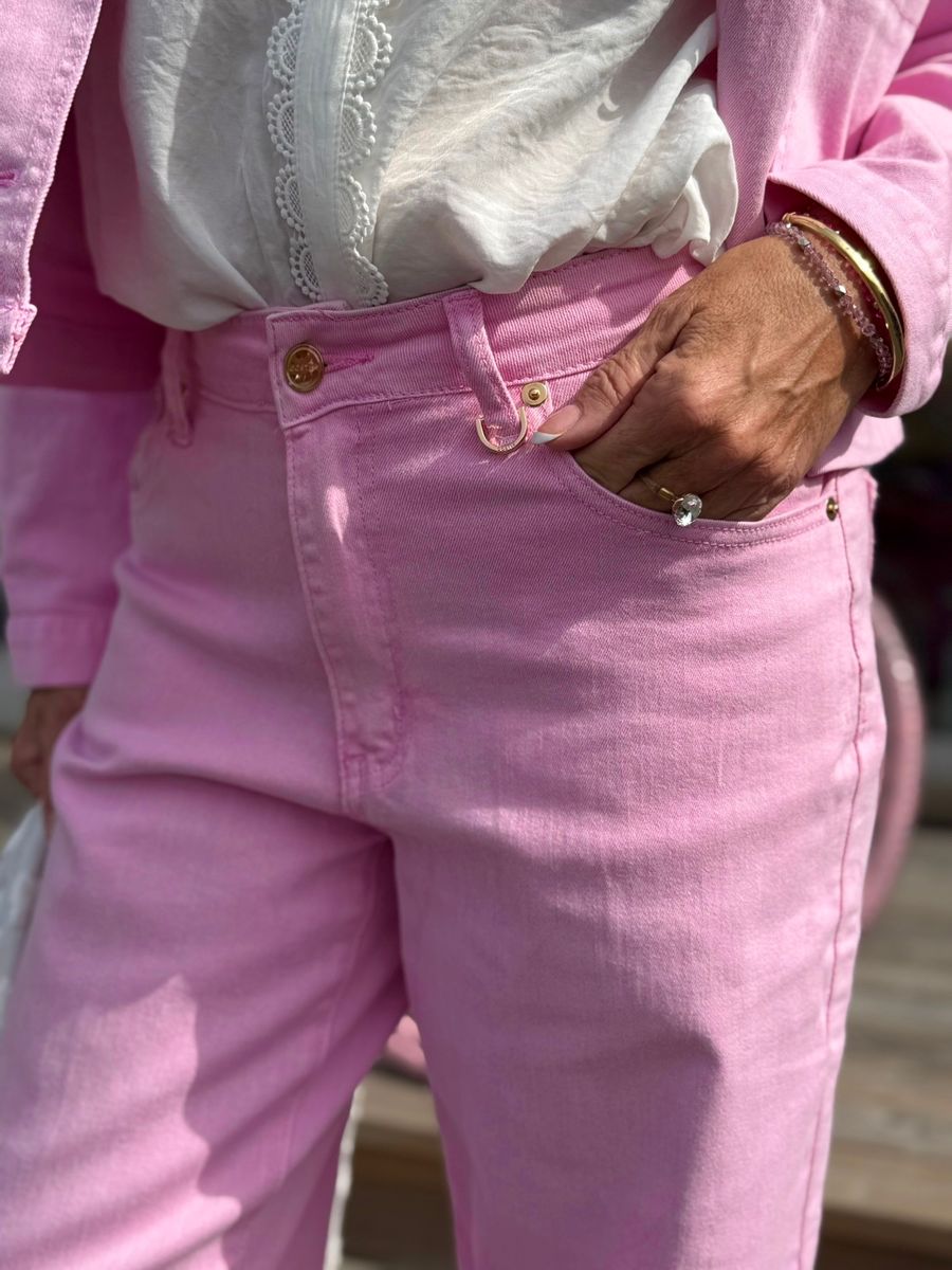 Jeans Pink Denim Coster Copenhagen