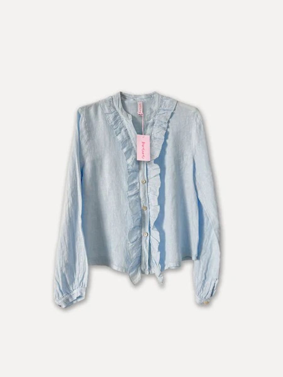 Liddy Linen Blouse Reunion