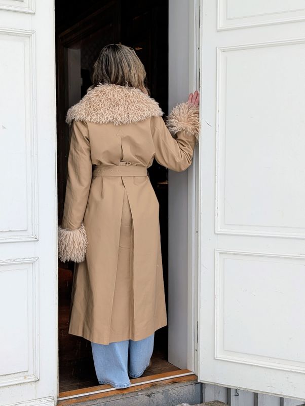 Coat With Fur Coster Copenhagen