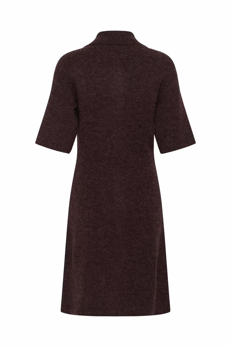 Signe Knit Dress Kaffe