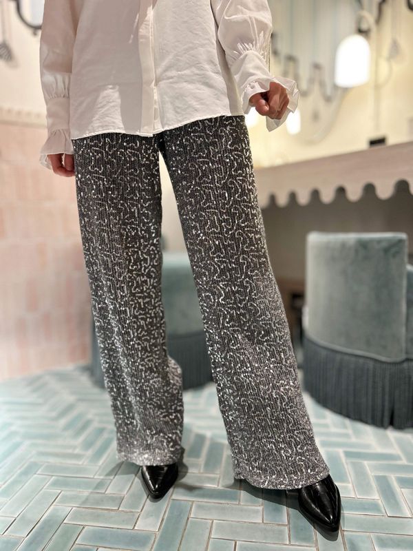 Shiny Sequin Pant