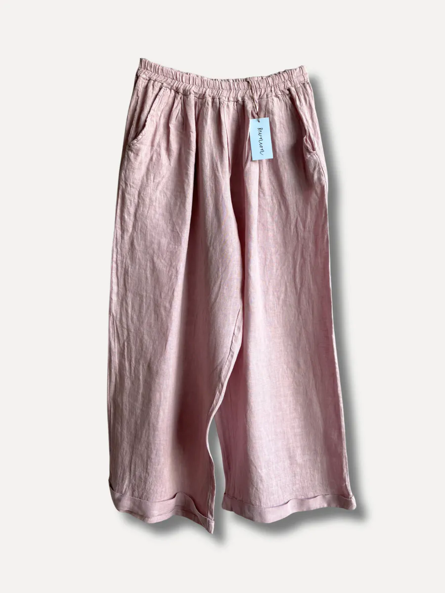 Bee Attitude Pink Linen Set Reunion