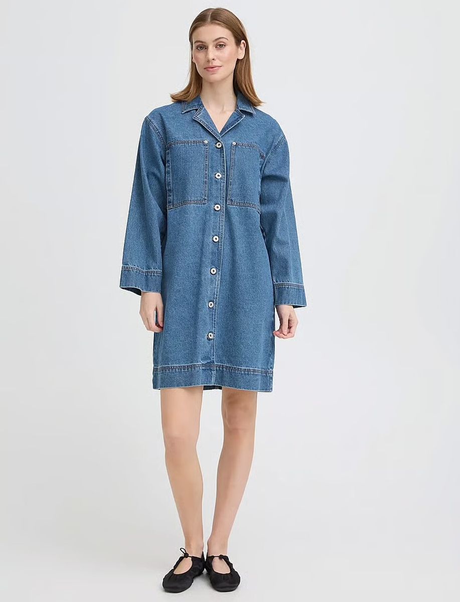 Mianna Denim Dress Ichi