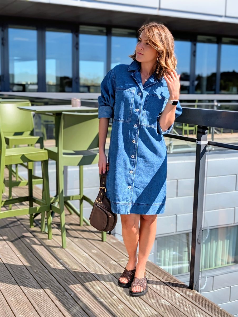 Mianna Denim Dress Ichi