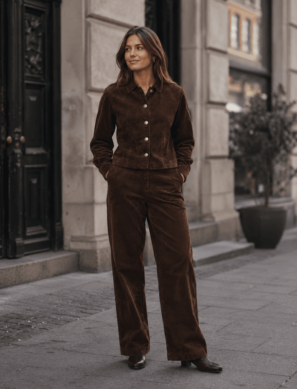 Sella Corduroy Shirt Kaffe