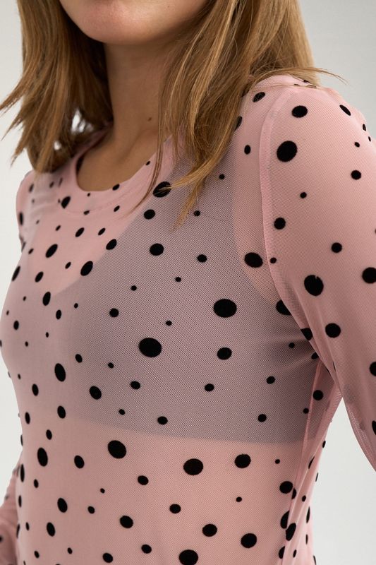 Evita Mesh Blouse Nümph