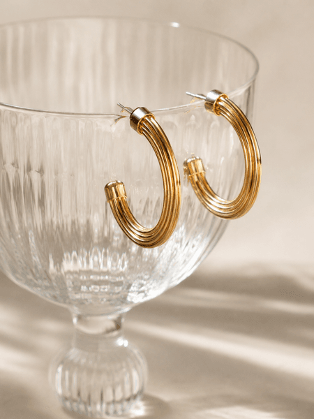 Hovedbilde Ear Hoops Nora Norway
