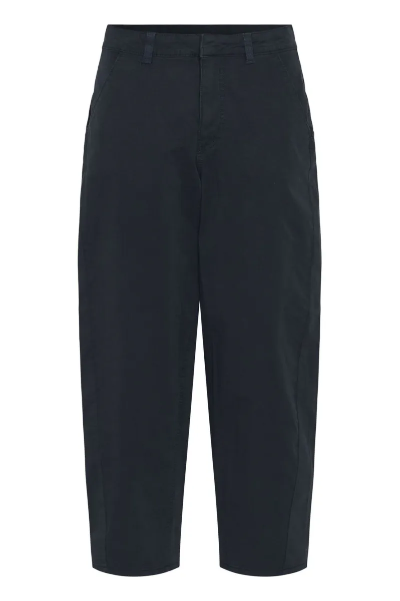 Amette Barrel Pant Kaffe
