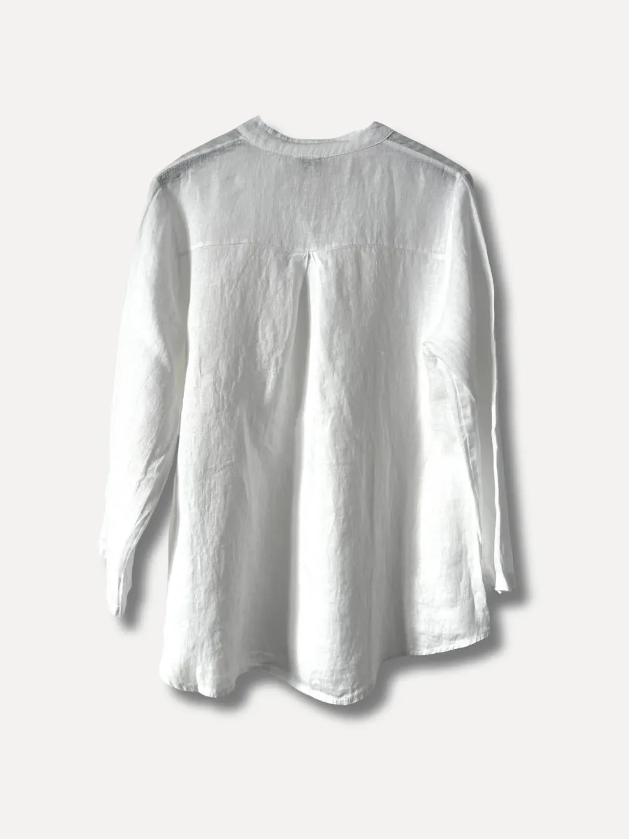 Attitude Linen Blouse Reunion
