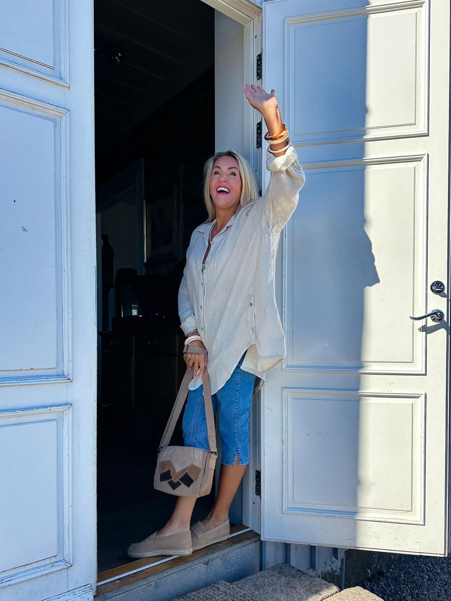 Lovely Attitude Linen Shirt Reunion