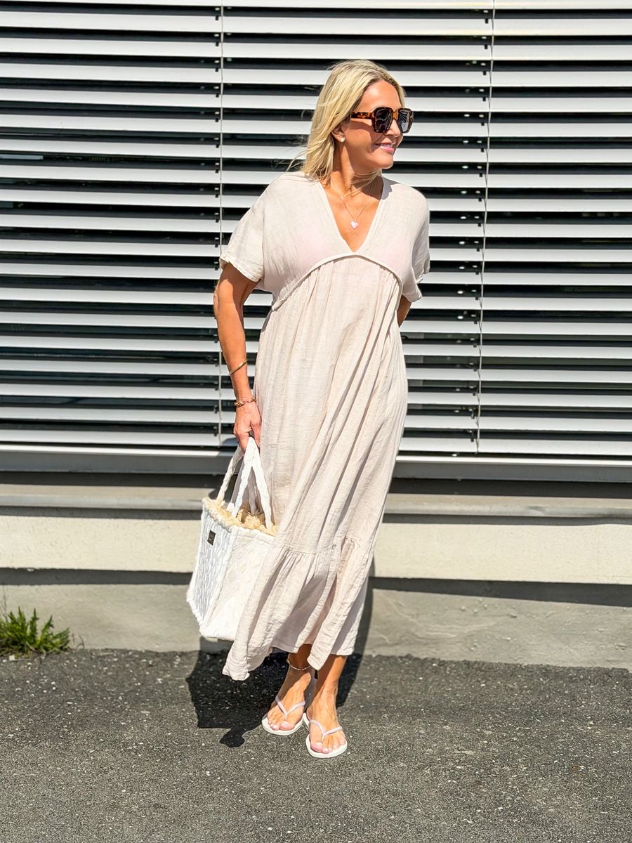 Romantic Linen Dress