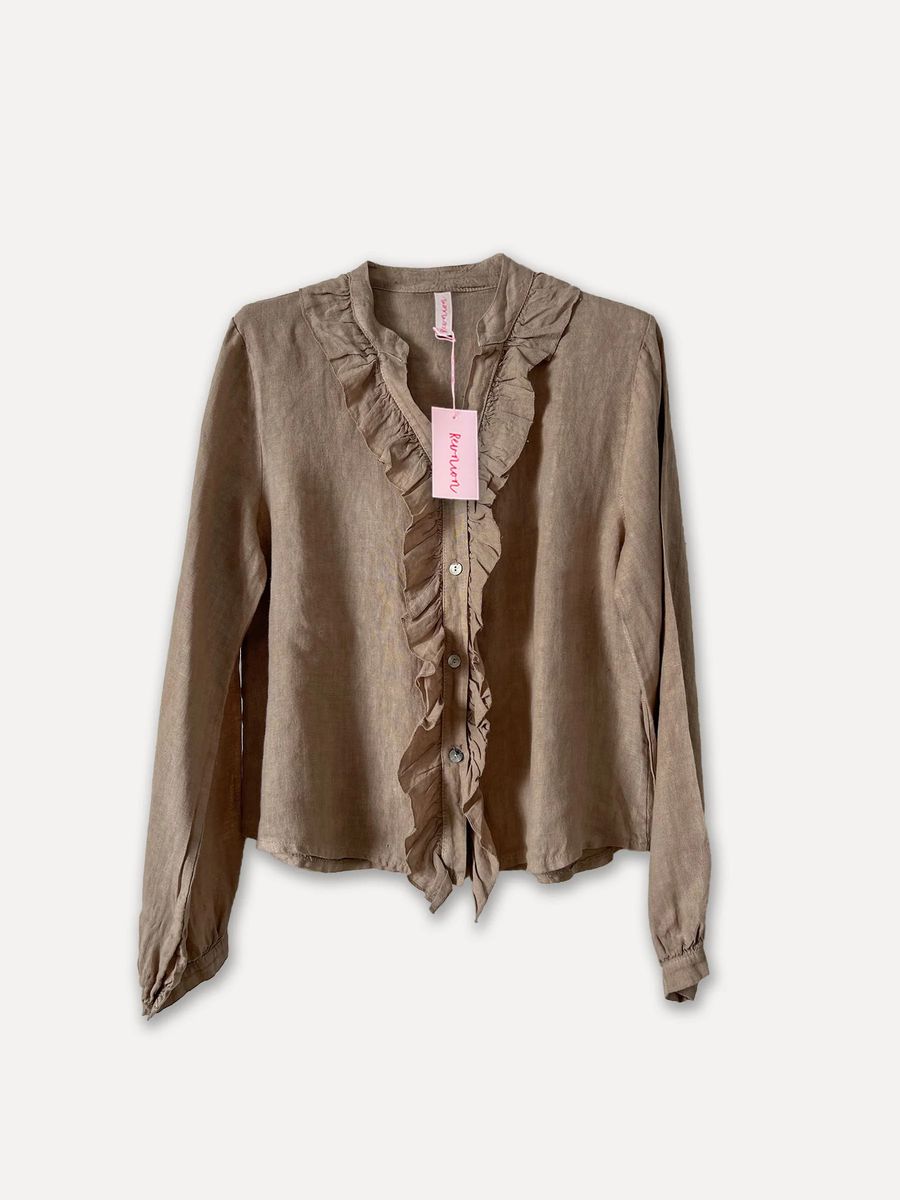 Liddy Linen Blouse Reunion