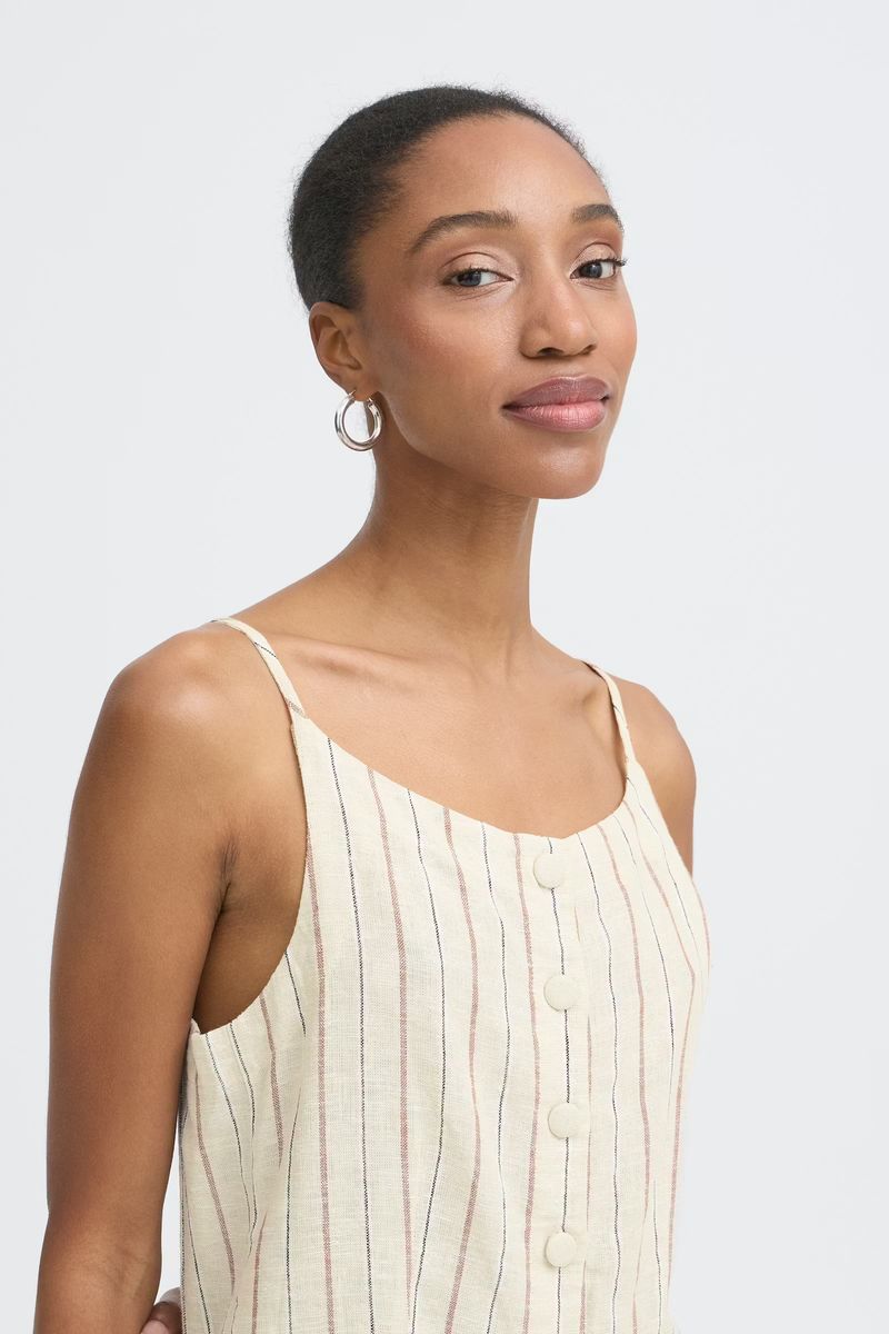 Linno Stripe Vest Ichi