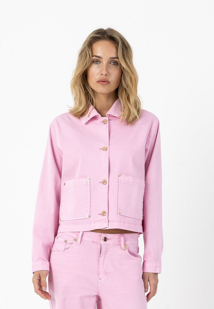 Jacket Pink Denim Coster Copenhagen
