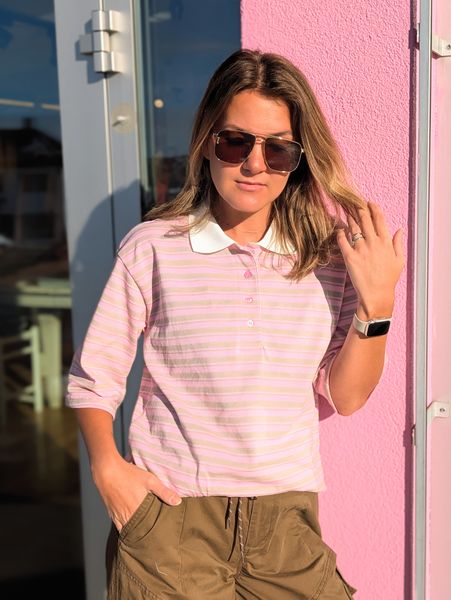 Hovedbilde Miala Polo T-Shirt Kaffe