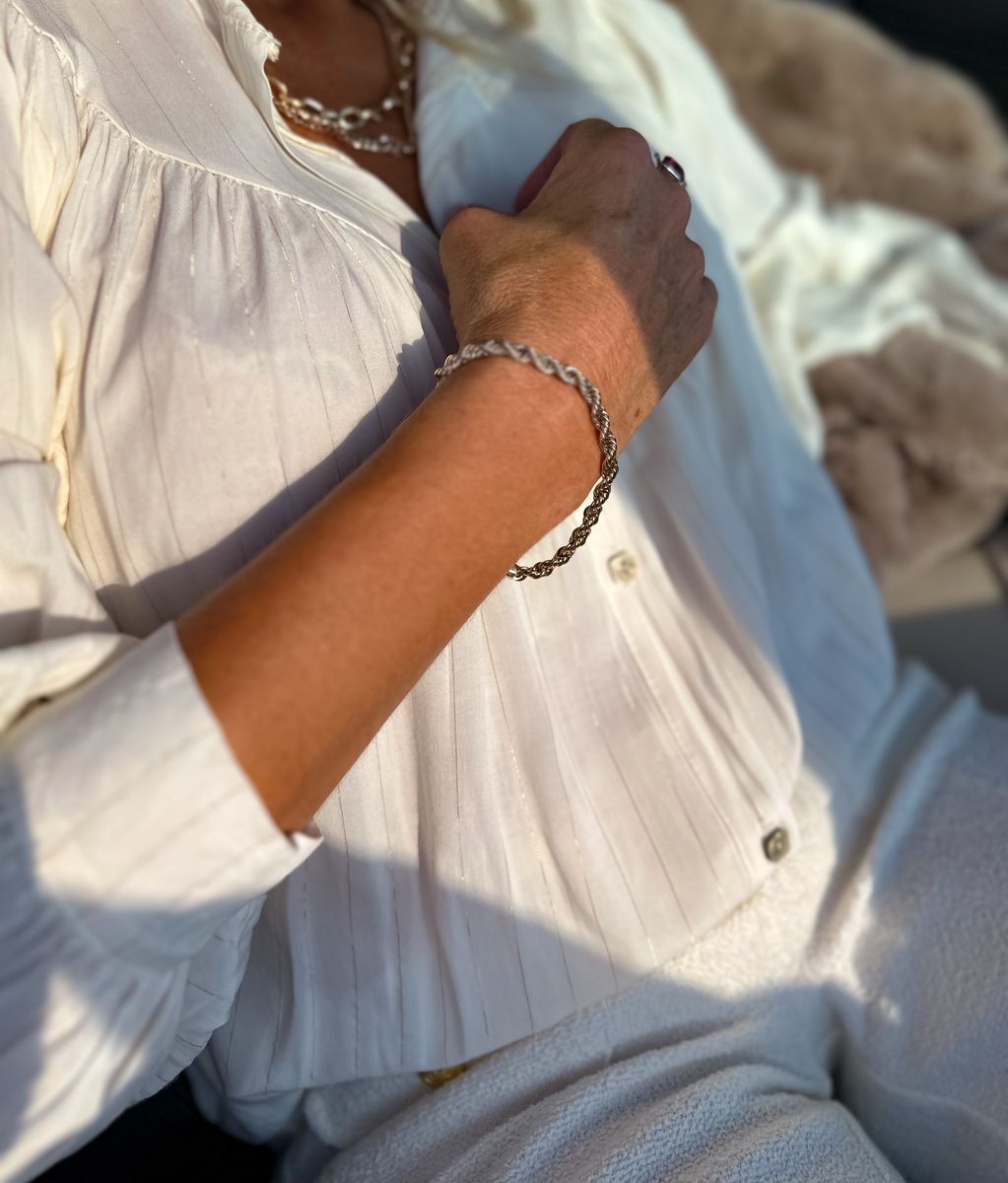 Golden Stripe Blouse