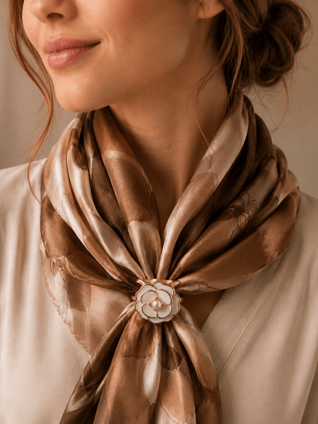 Hovedbilde Scarf Ring Flower