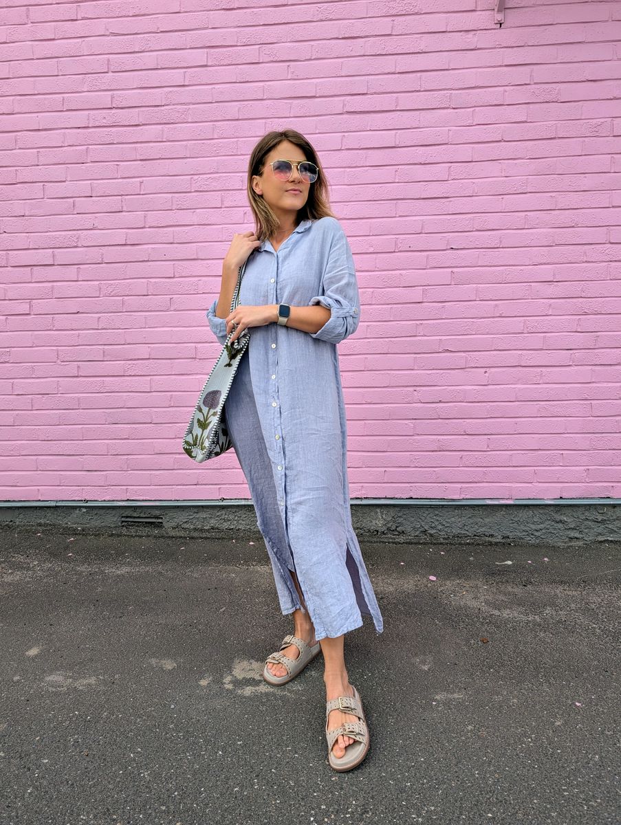 Pascal Linen Dress