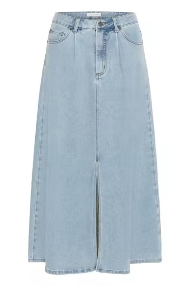Aminna Denim Skirt Kaffe