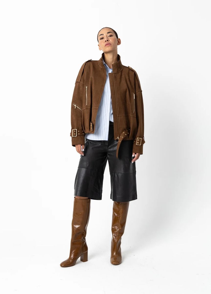 Leather Shorts Petra Fit Coster Copenhagen 