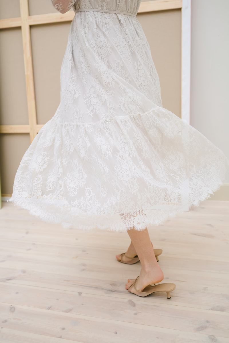 Amelie Lace Dress Kaffe