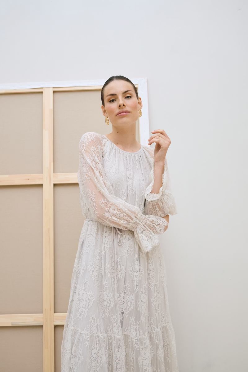 Amelie Lace Dress Kaffe